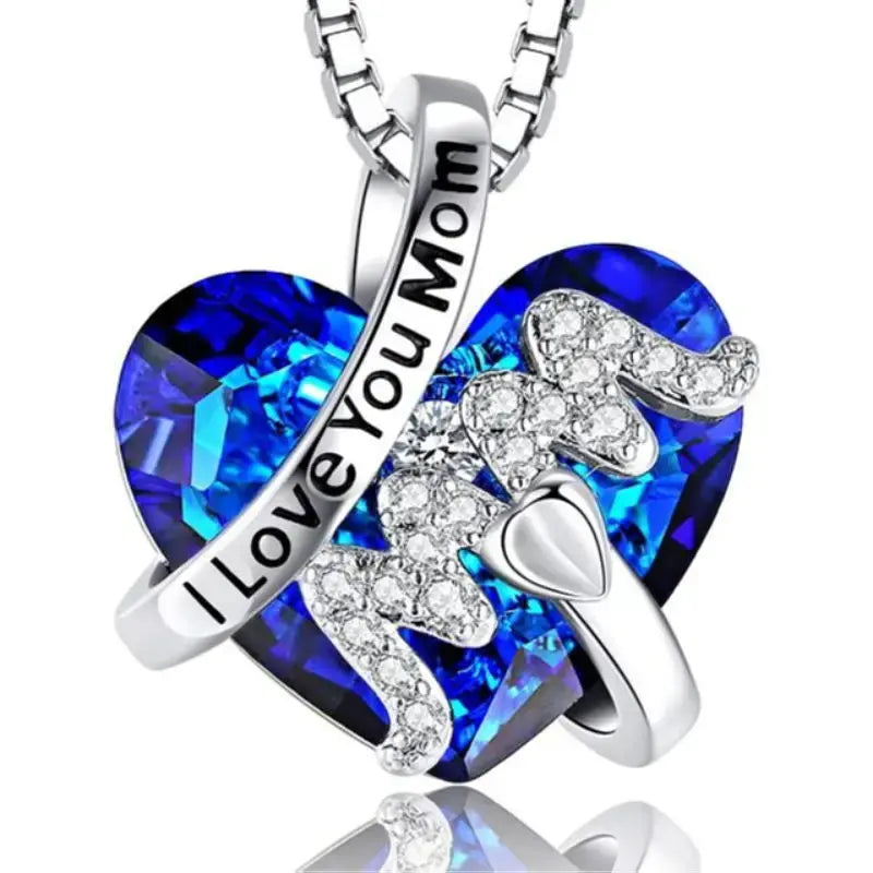 Mother’s Day Heart Necklace Meaningful Gift for Mum