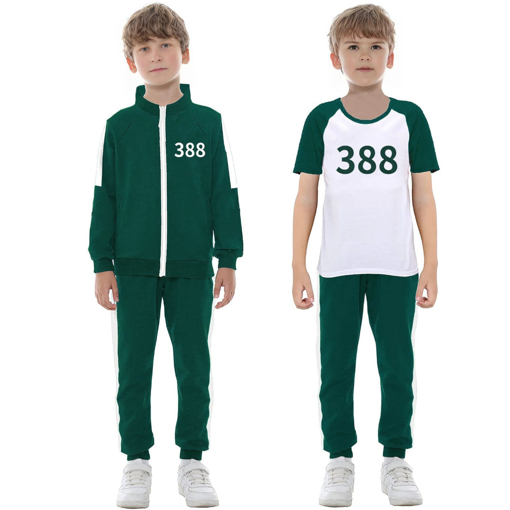 Kids Game Costumes Tracksuit Set Outfit