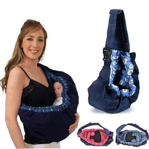 Kids' Baby Carrier Infant Sling Wrap with Padded Shoulder Strap and Adjustable Buckle Closure