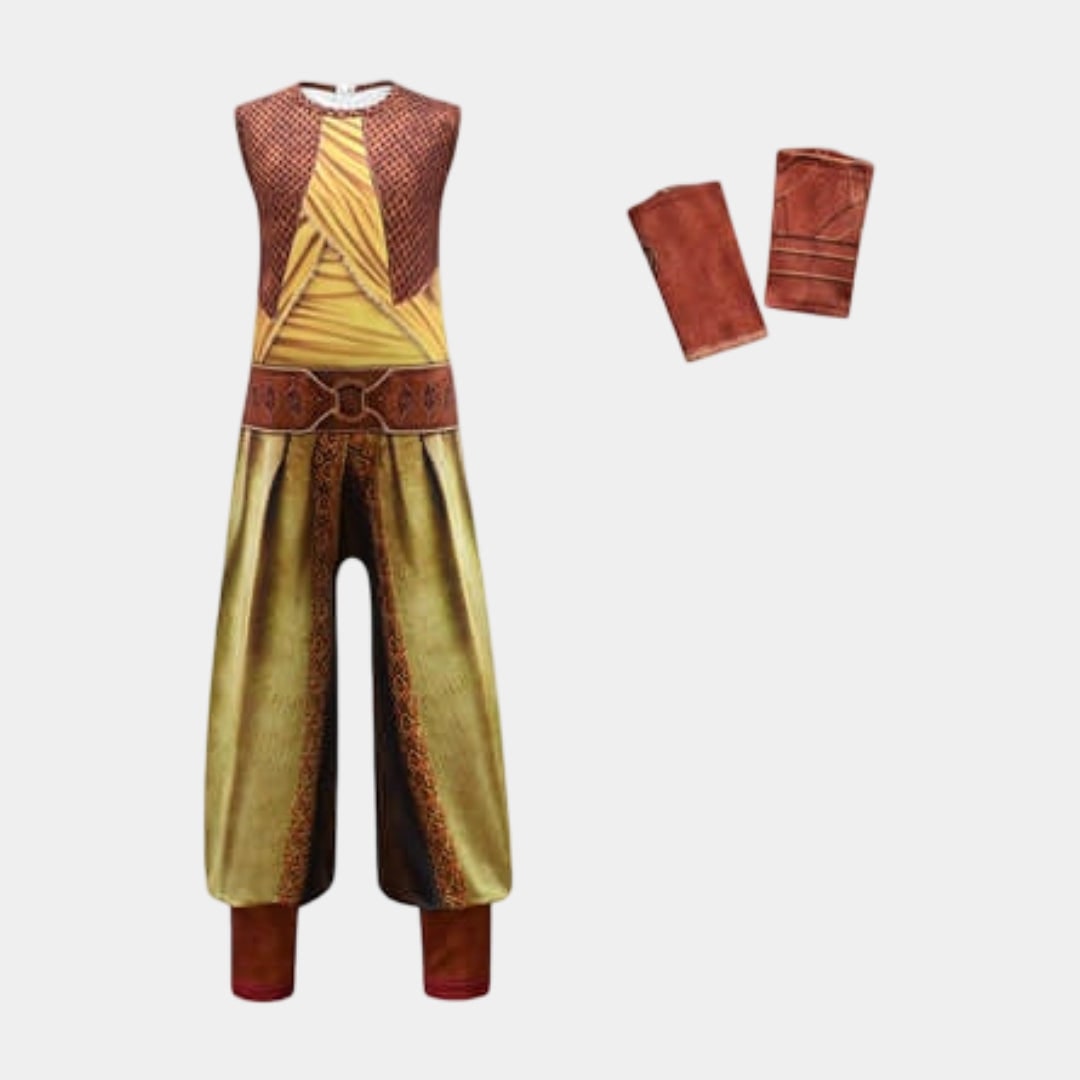 Kids' Halloween Viking Warrior Costume with Cape Woman