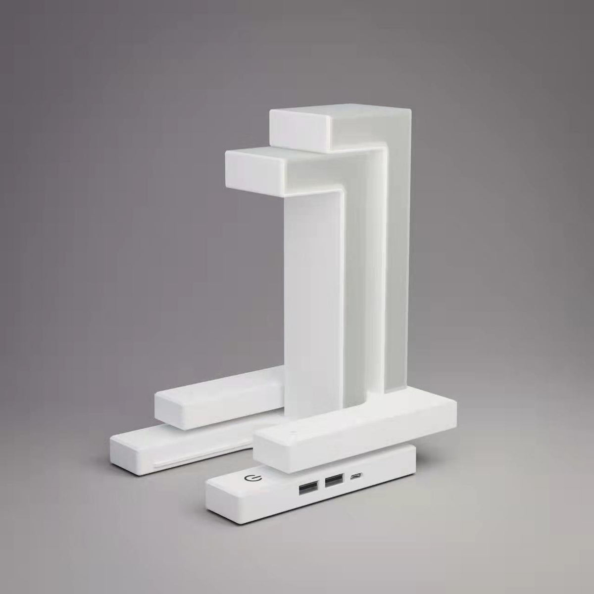 Kids' Rechargeable LED Table Lamp with Battery Operated Tensegrity Floating Design and Pad