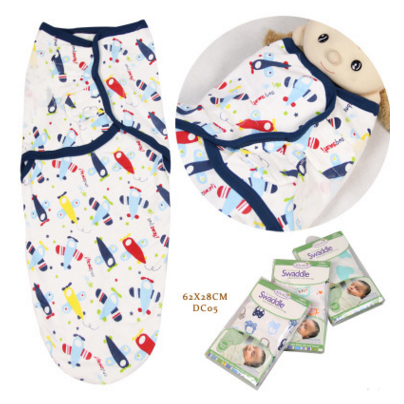 Kids' Sleep Sack Baby and Infant Swaddle Wrap with Adjustable Hook-And-Loop Fasteners and Leg Pouch