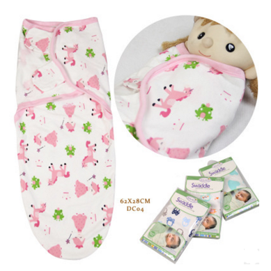 Kids' Sleep Sack Baby and Infant Swaddle Wrap with Adjustable Hook-And-Loop Fasteners and Leg Pouch
