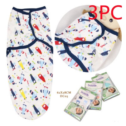 Kids' Sleep Sack Baby and Infant Swaddle Wrap with Adjustable Hook-And-Loop Fasteners and Leg Pouch