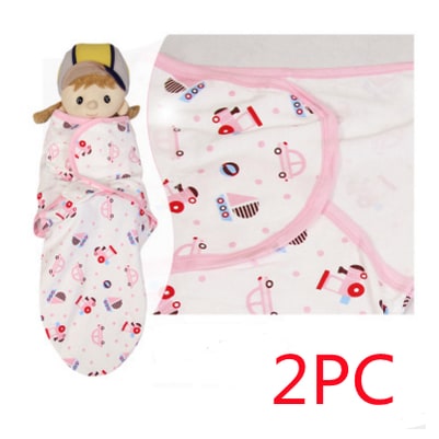 Kids' Sleep Sack Baby and Infant Swaddle Wrap with Adjustable Hook-And-Loop Fasteners and Leg Pouch