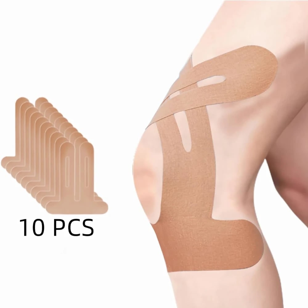 Kinesiology Tape for Knee and Ankle Support with Pre-Cut Strips