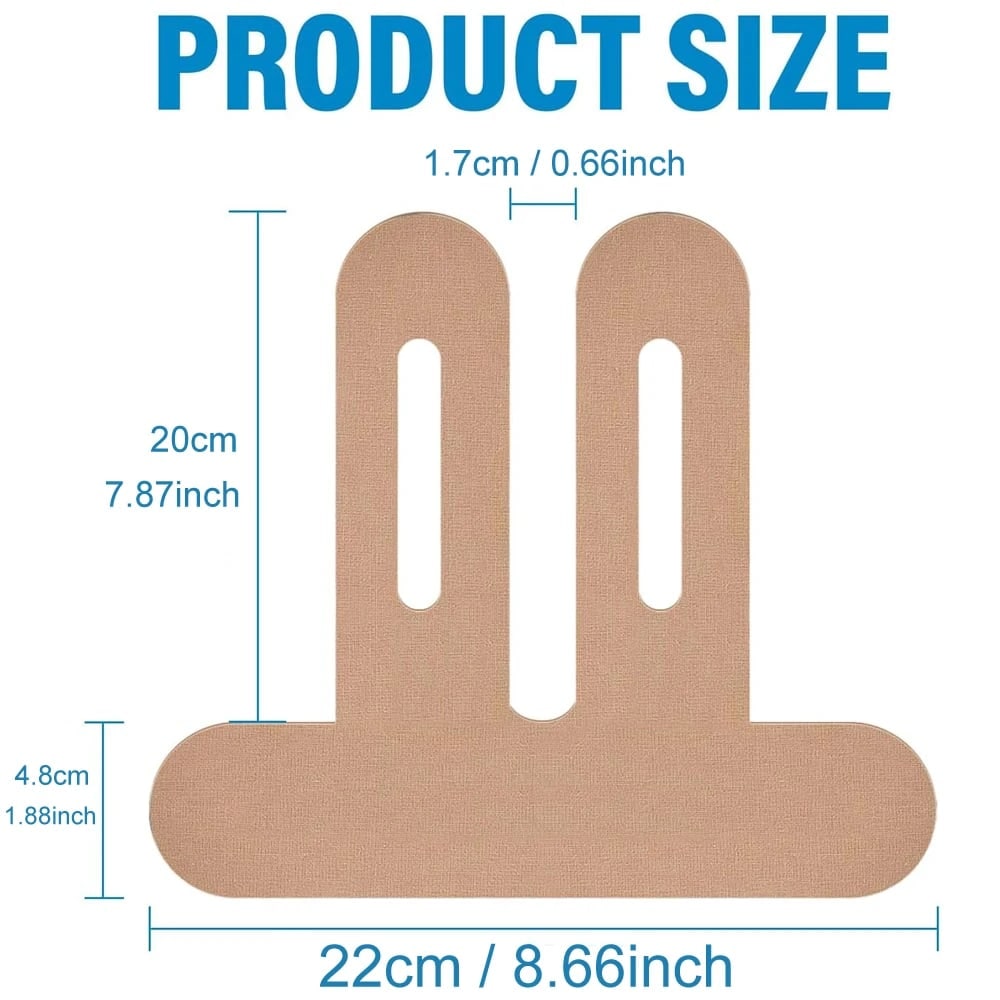 Kinesiology Tape for Knee and Ankle Support with Pre-Cut Strips