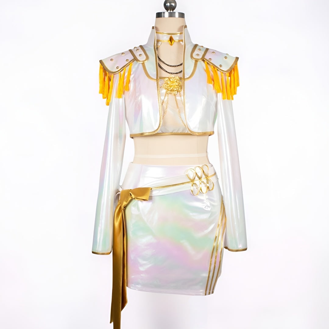 Kpop Stage Maid Outfit Cosplay Costume Set