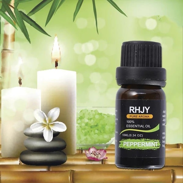 Lavender Essential Oil Set for Diffuser with Aroma 14-Bottle Amber Glass Kit