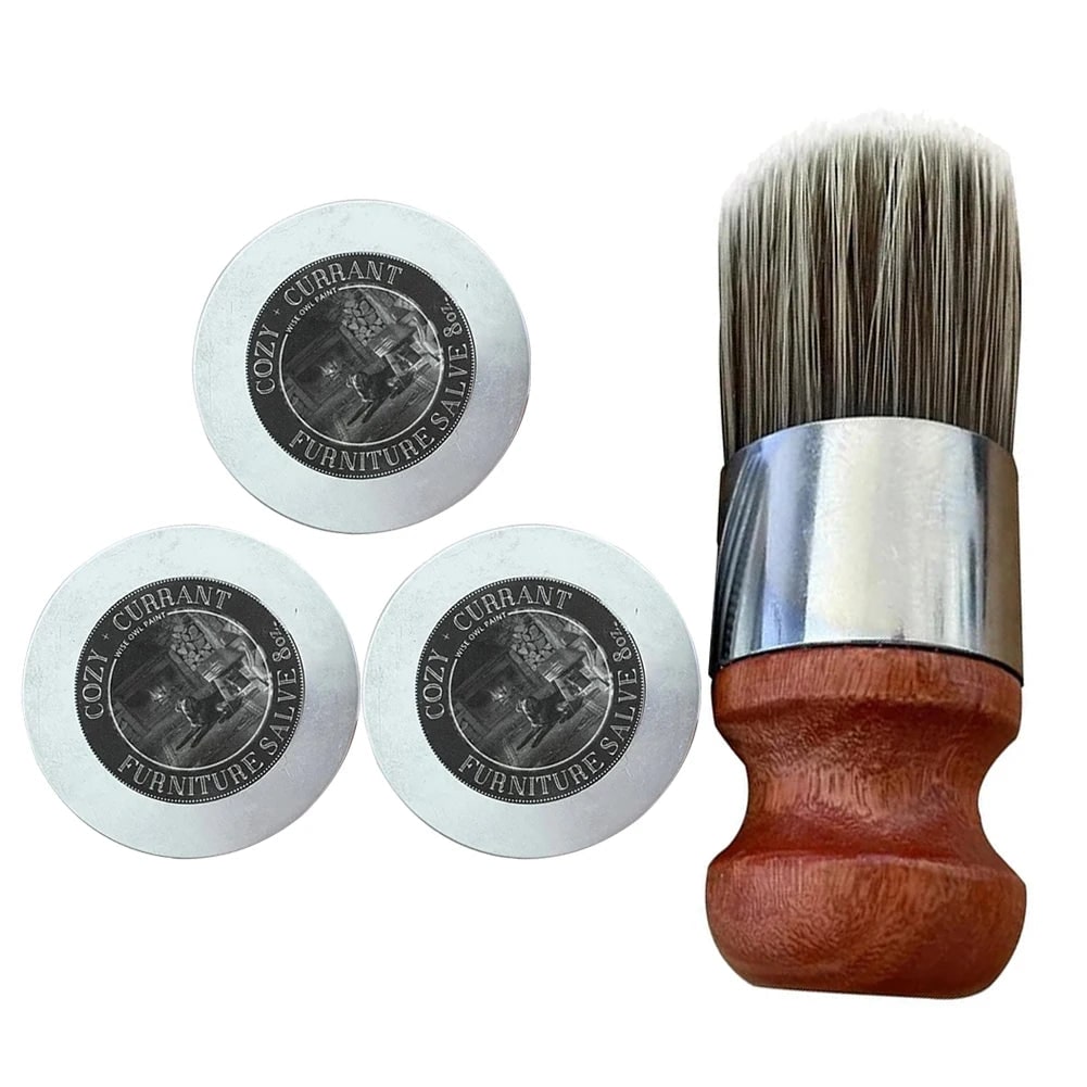 Leather Conditioner Furniture Polish Wax Wood Salve Metal Tin