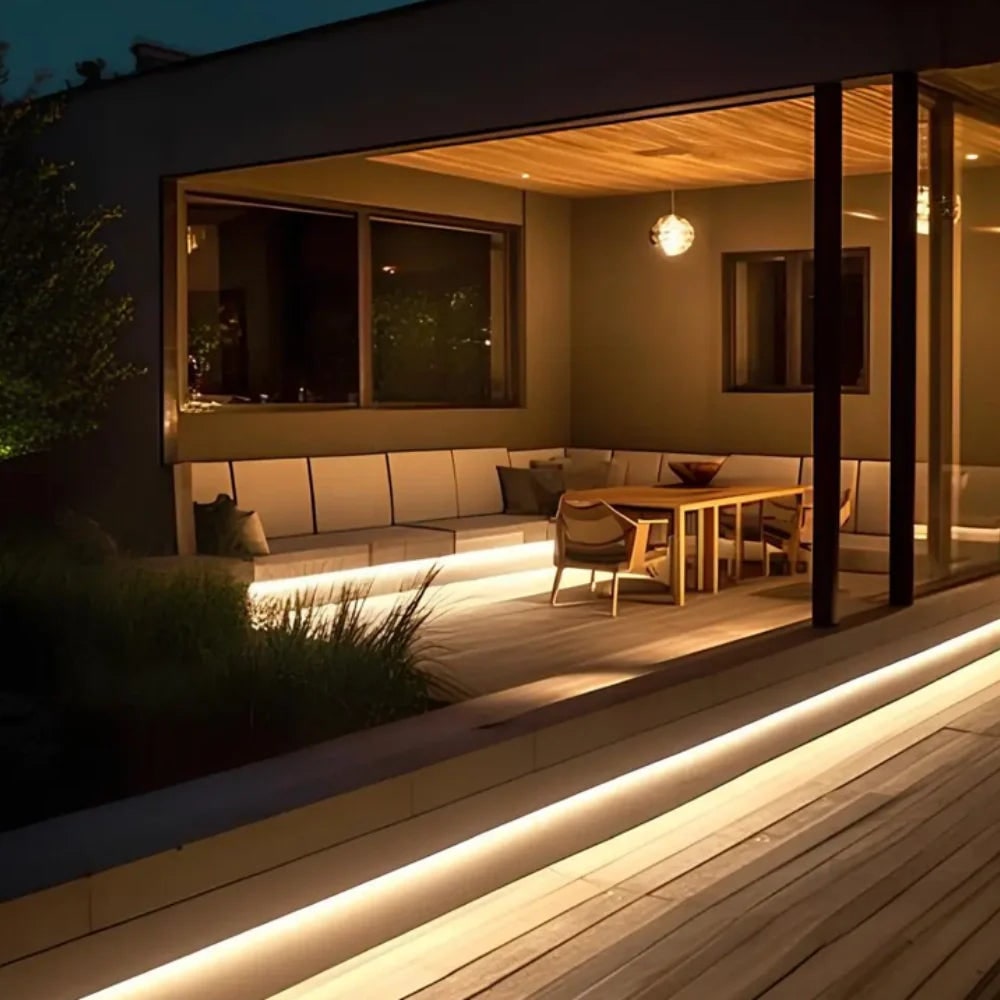 LED Light Strip with Motion Sensor and Activated Lighting for Bedroom Tape Under Cabinet