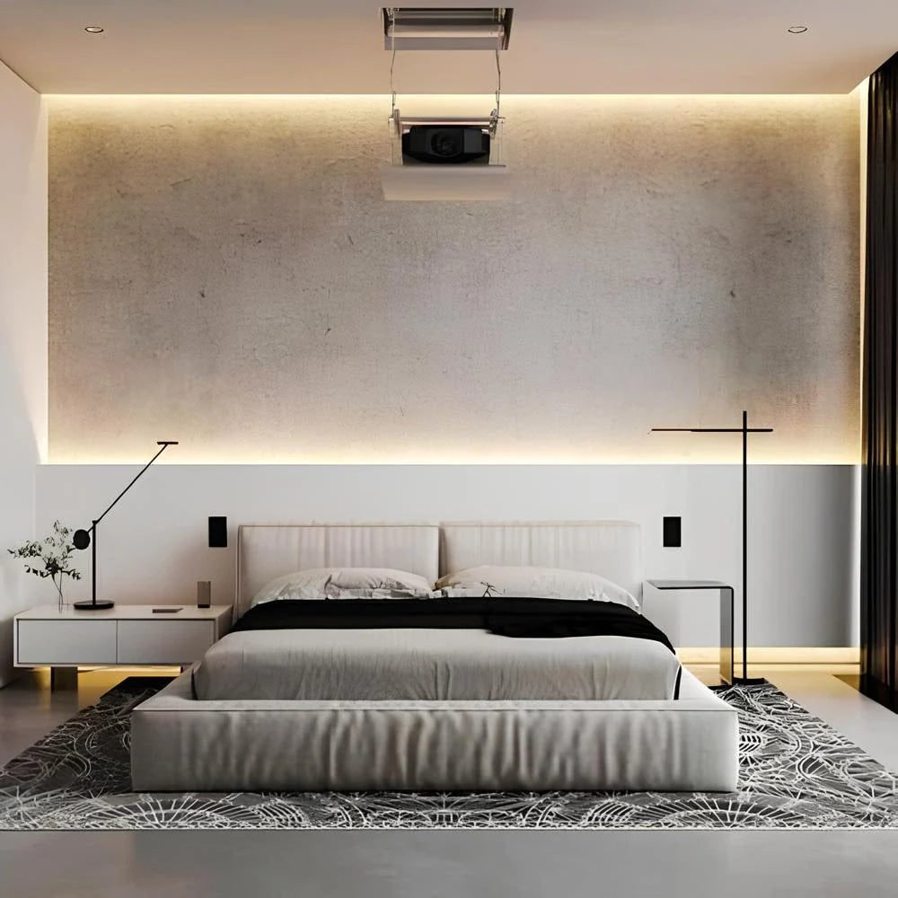 LED Light Strip with Motion Sensor and Activated Lighting for Bedroom Tape Under Cabinet