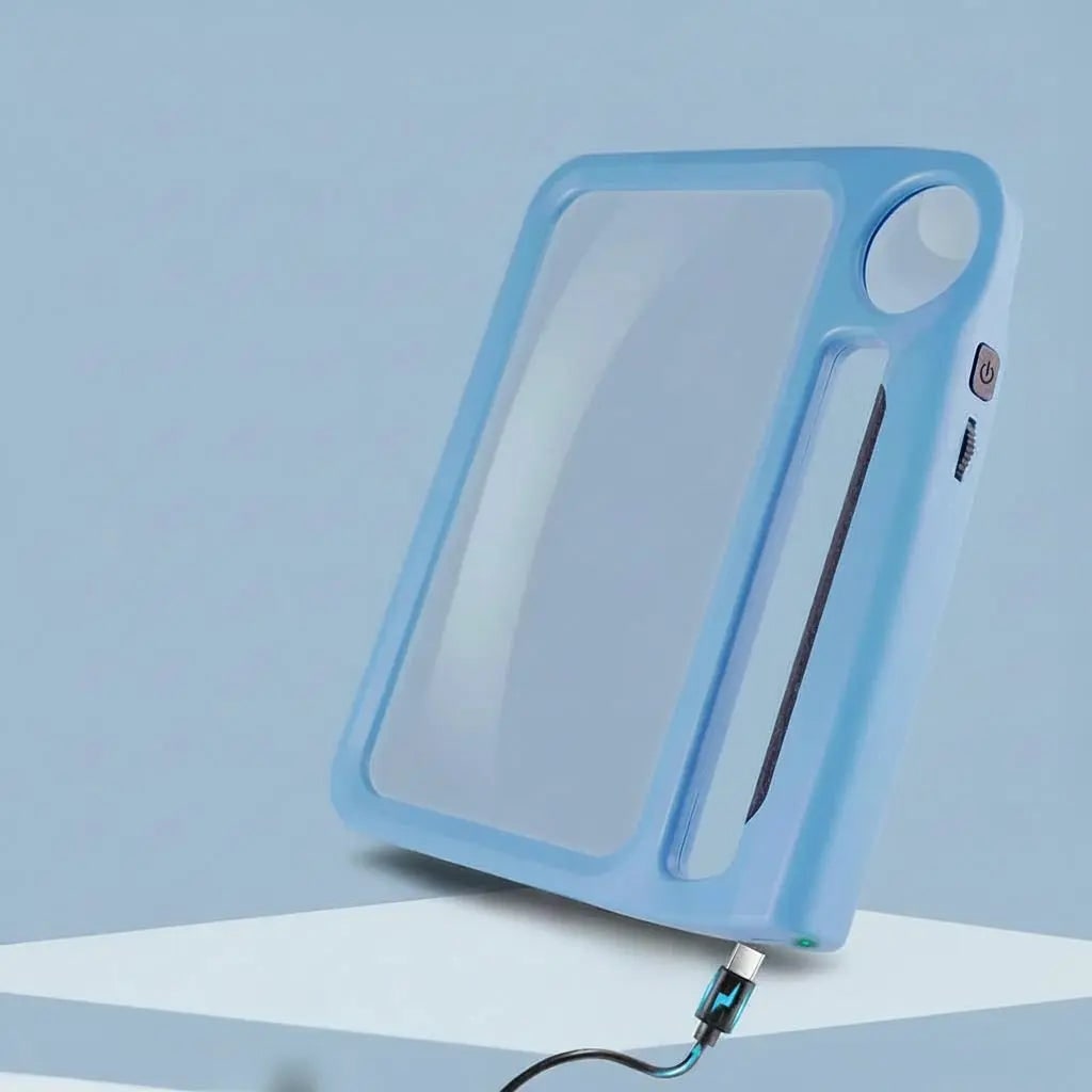 LED Magnifying Glass with Light and Handheld Design for Reading with Dual Lenses