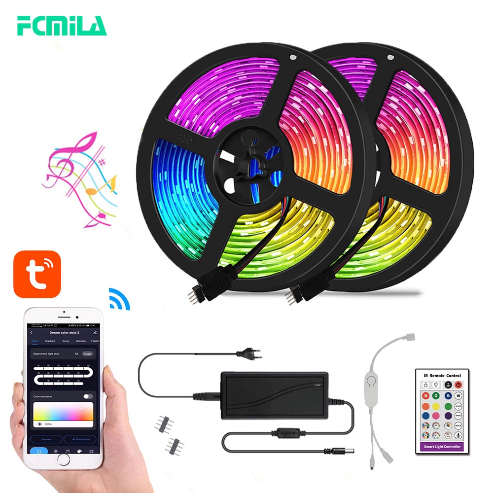 LED Strip Lights Rgb with Smart Control and Under Cabinet Lighting