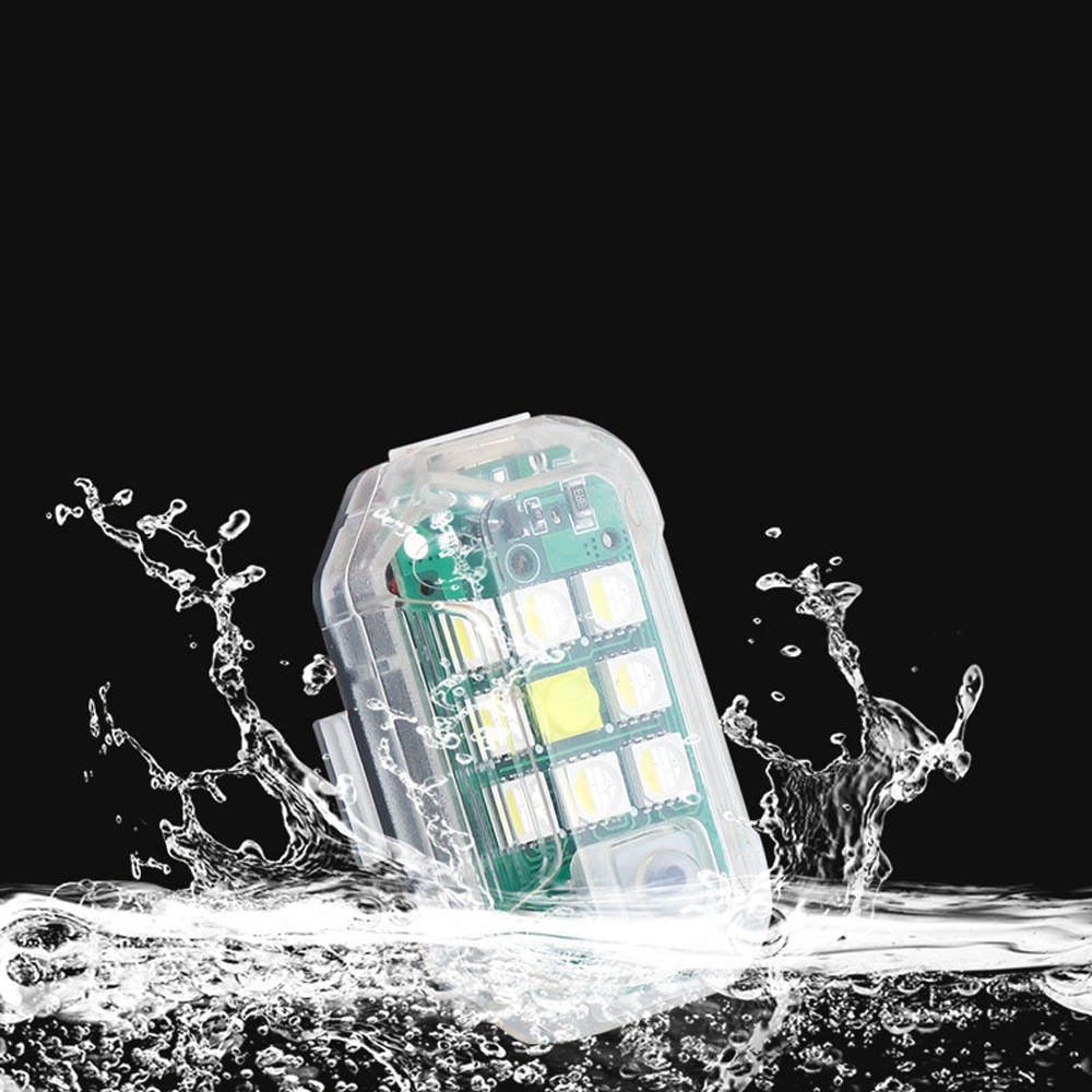 LED Strobe Light Wireless Remote Control Waterproof Motorcycle Tail Warning