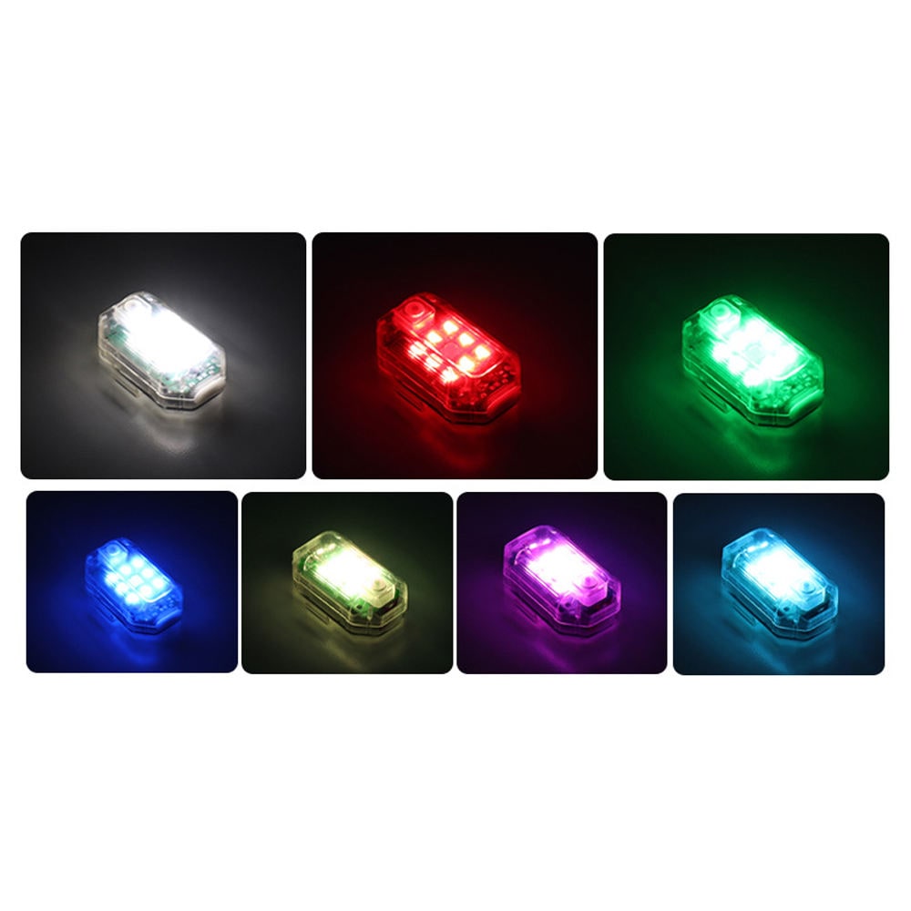 LED Strobe Light Wireless Remote Control Waterproof Motorcycle Tail Warning