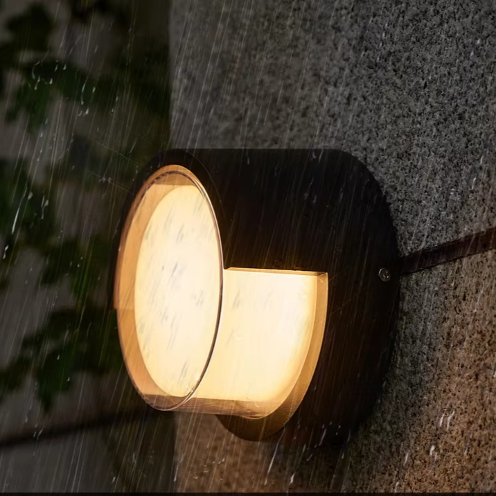 LED Outdoor Wall Light Motion-Activated Exterior Lighting