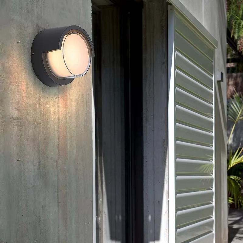 LED Outdoor Wall Light Motion-Activated Exterior Lighting