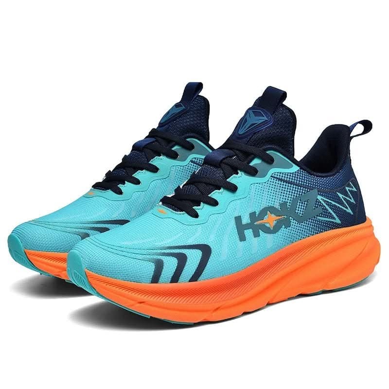 Lightweight Cushioned Running Shoes Training Breathable Mesh Lace Up Athletic