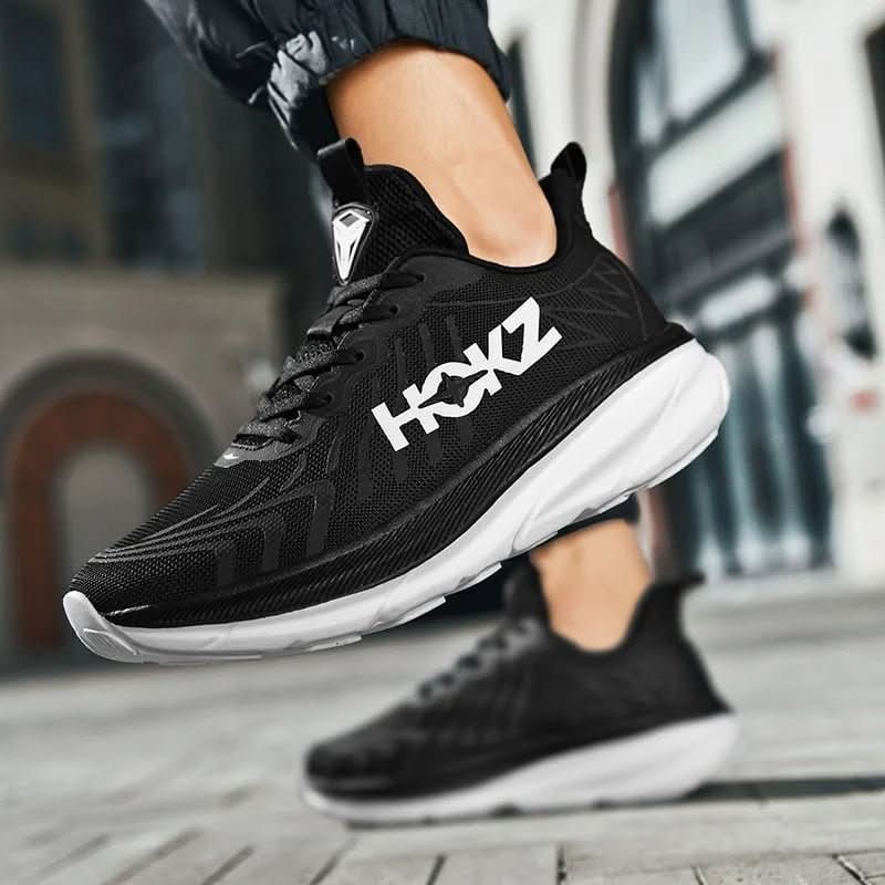 Lightweight Cushioned Running Shoes Training Breathable Mesh Lace Up Athletic