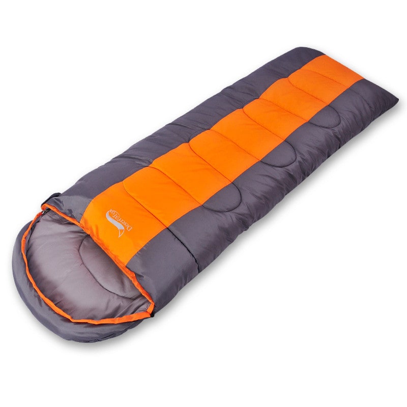 Lightweight Sleeping Bag with Hood for Hiking and Camping Envelope Bivvy with Compression Sack