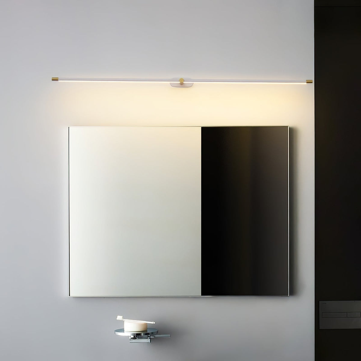 Linear Battery Powered Modern Wall Sconce with LED Cordless Rechargeable and Minimalist Design