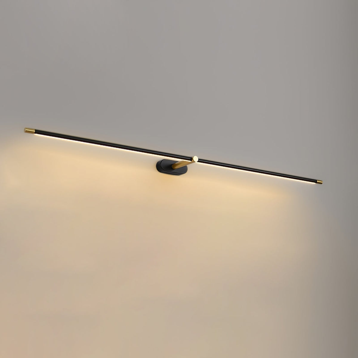 Linear Battery Powered Modern Wall Sconce with LED Cordless Rechargeable and Minimalist Design