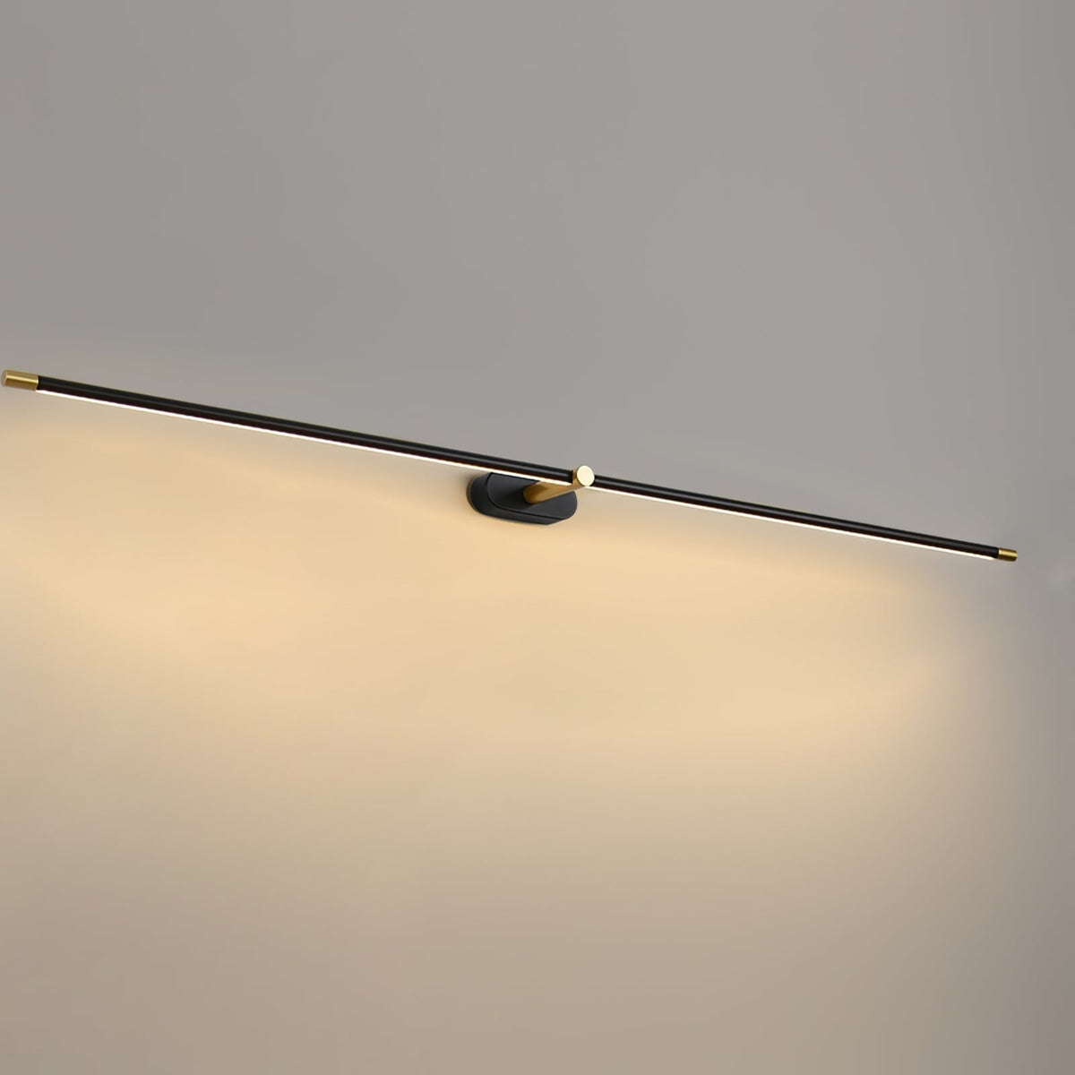 Linear Battery Powered Modern Wall Sconce with LED Cordless Rechargeable and Minimalist Design