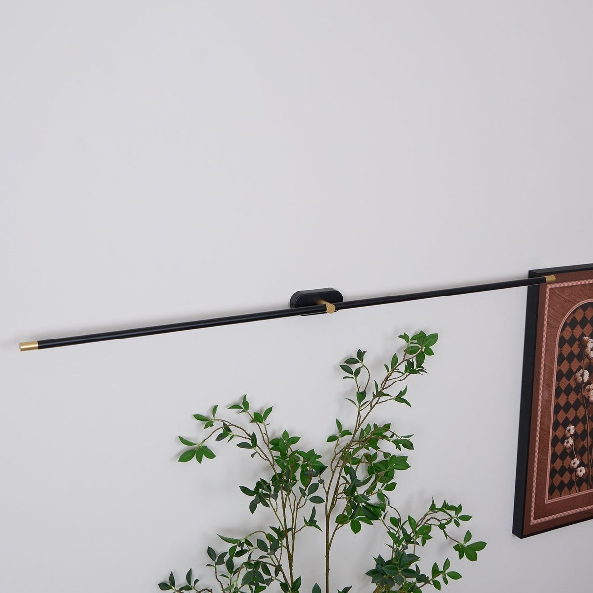 Linear Battery Powered Modern Wall Sconce with LED Cordless Rechargeable and Minimalist Design