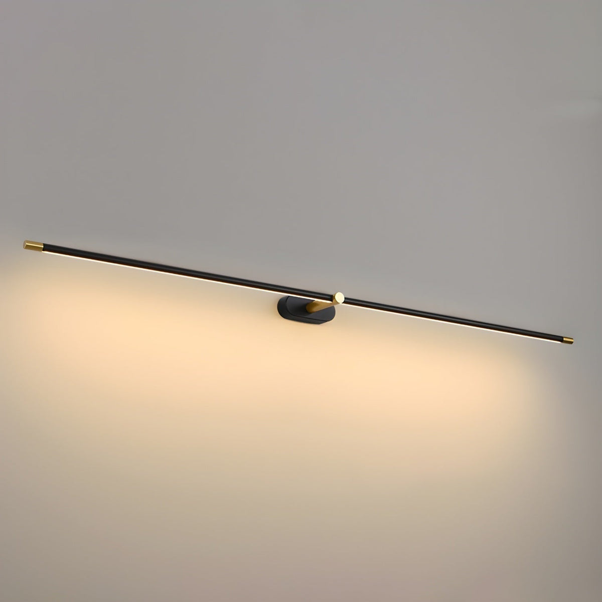 Linear Battery Powered Modern Wall Sconce with LED Cordless Rechargeable and Minimalist Design
