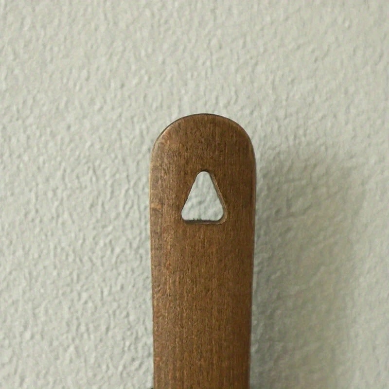 Long Shoe Horn Wooden Magnetic Wall Mount Standing Protection With Handle