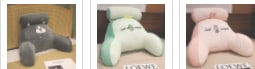 Lumbar Support Pillow with Reading Backrest Armrests and Detachable Neck Roll for Bed