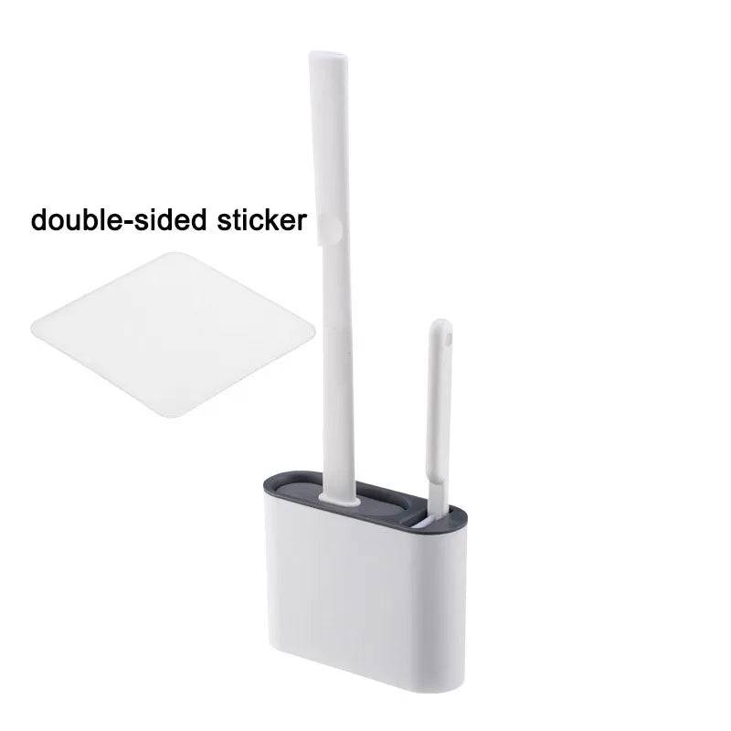 Wall Mounted Toilet Brush with Holder