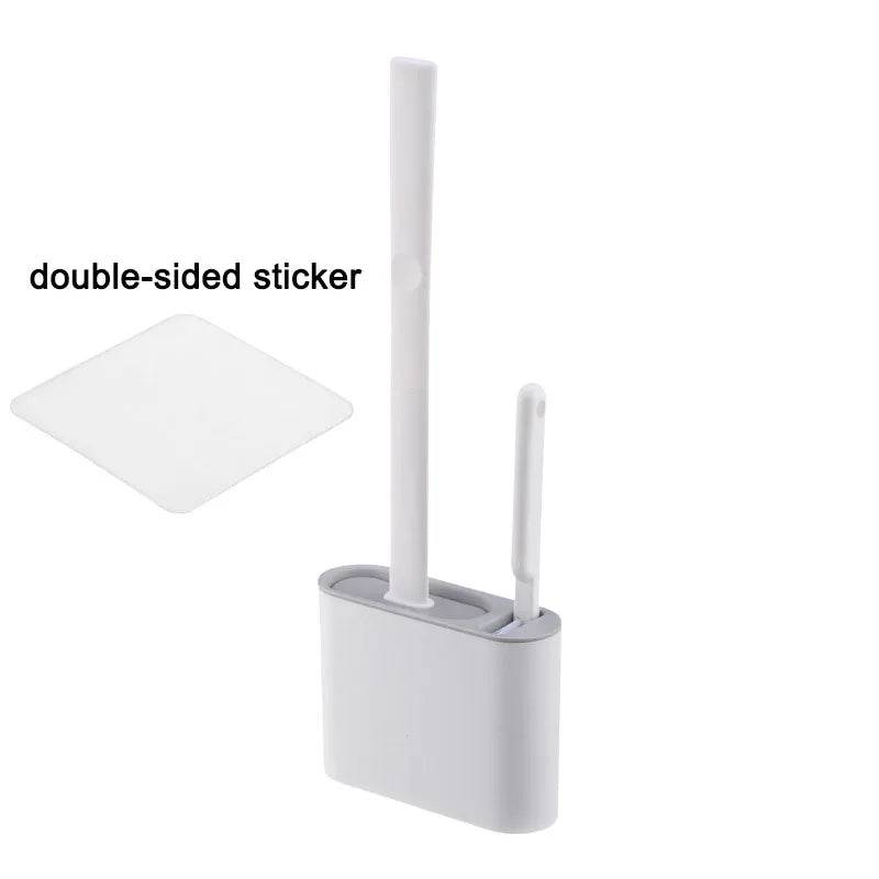 Wall Mounted Toilet Brush with Holder