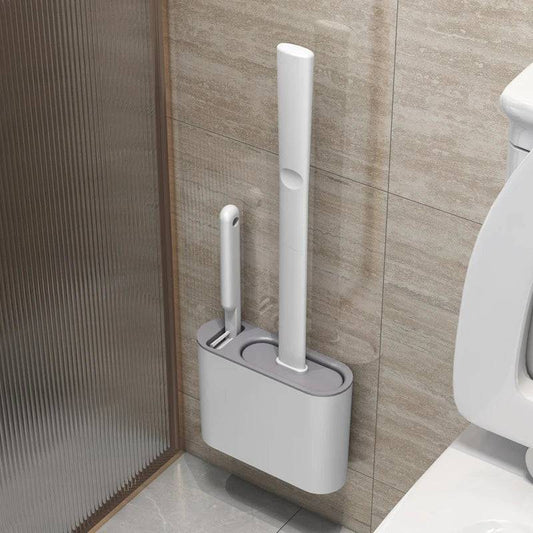 Wall Mounted Toilet Brush with Holder