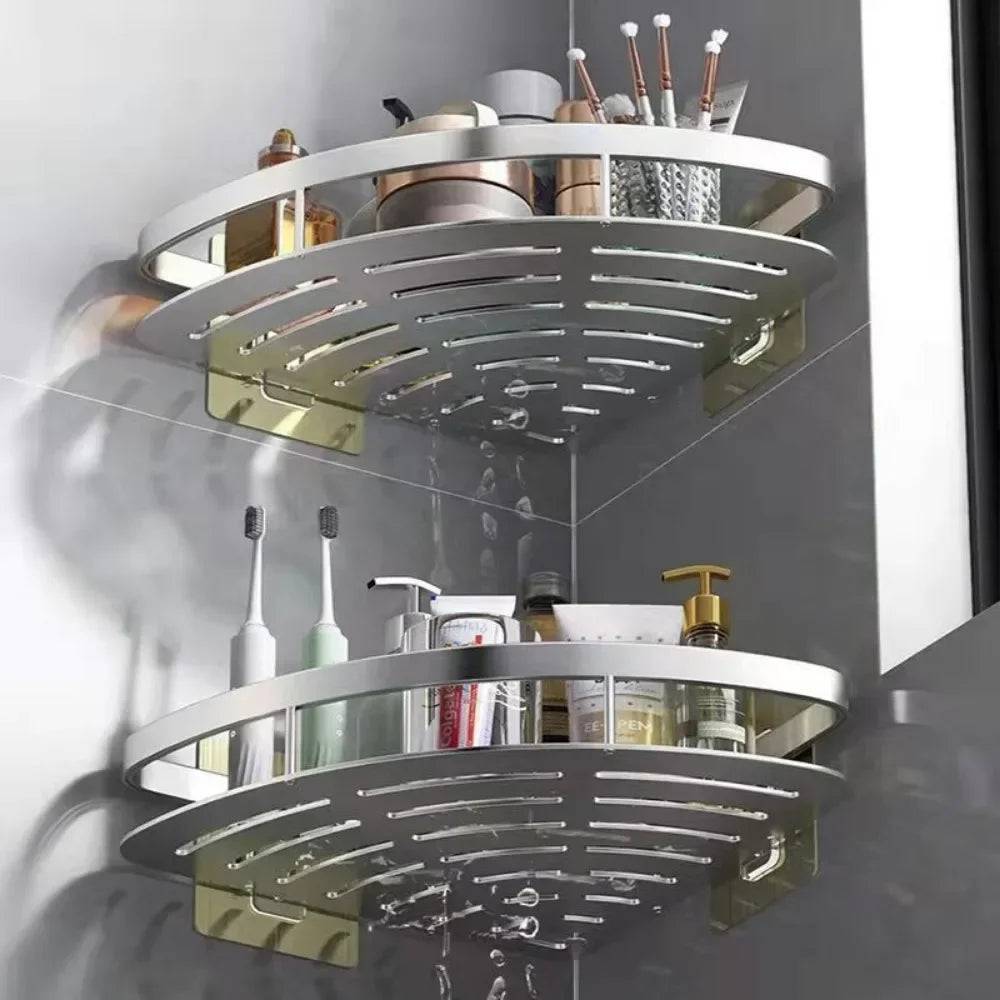 Sleek Corner Shampoo Rack