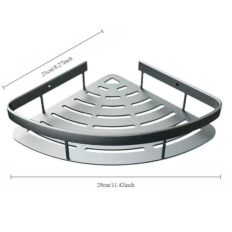 Sleek Corner Shampoo Rack