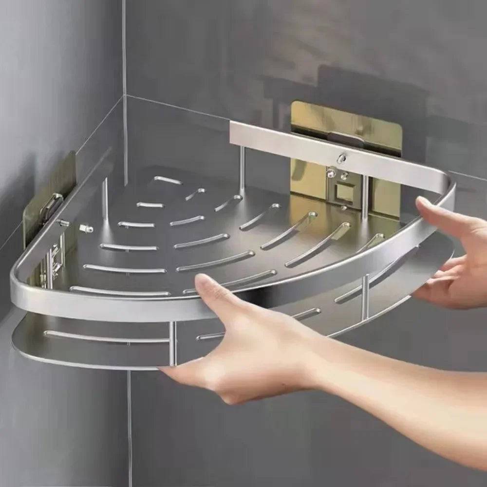 Sleek Corner Shampoo Rack