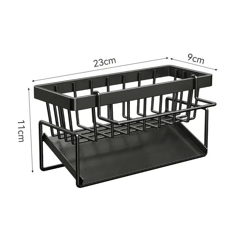 Stainless Steel Sink Cleaning Tools Storage Rack