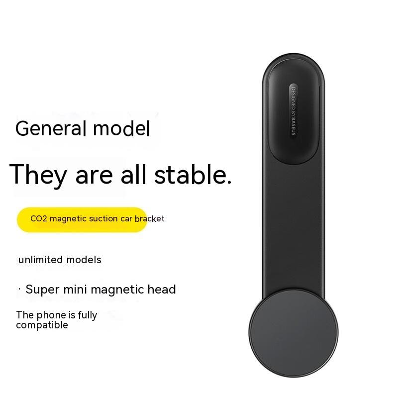 Magnetic Car Phone Holder Mount with Bendable Arm and Dashboard Adhesive Base Stand