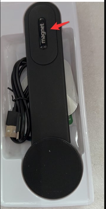 Magnetic Car Phone Holder Mount with Bendable Arm and Dashboard Adhesive Base Stand