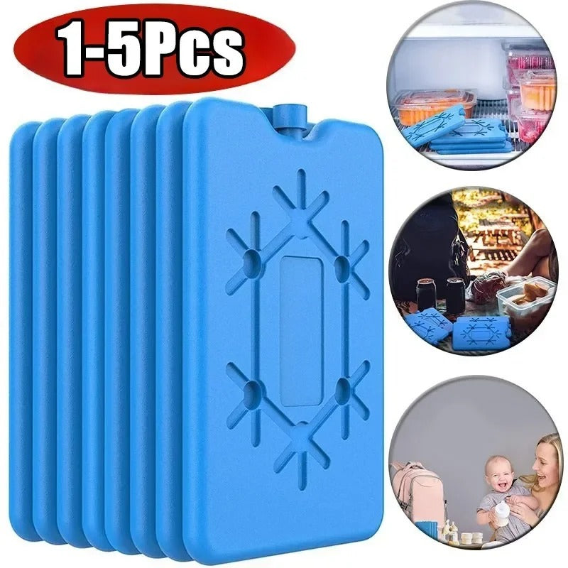 Durable Reusable Ice Blocks Keep Air Coolers Fresh