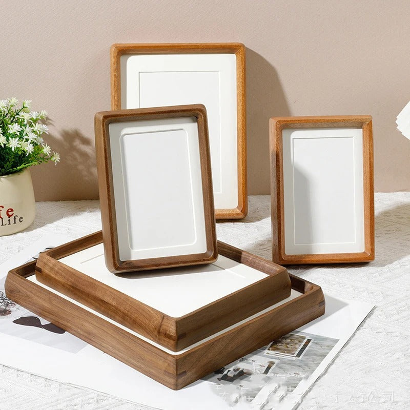 Photo Display Frame Minimal Rounded Design for Home or Office