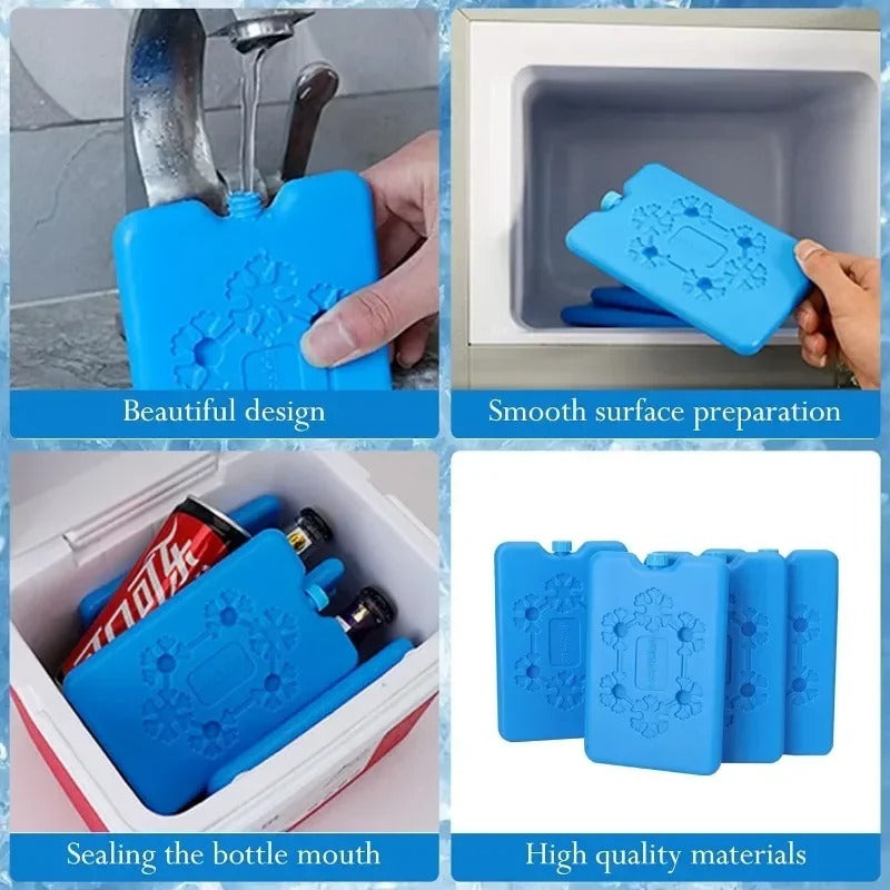 Durable Reusable Ice Blocks Keep Air Coolers Fresh