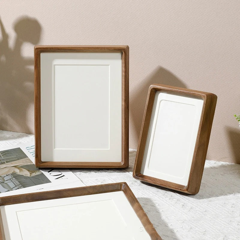 Photo Display Frame Minimal Rounded Design for Home or Office