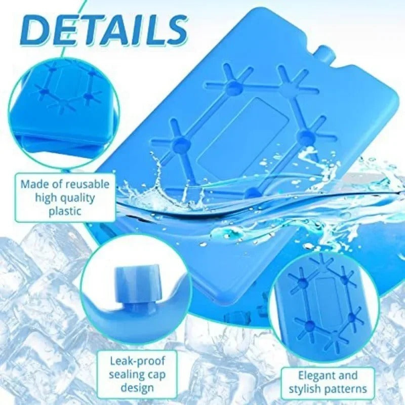 Durable Reusable Ice Blocks Keep Air Coolers Fresh