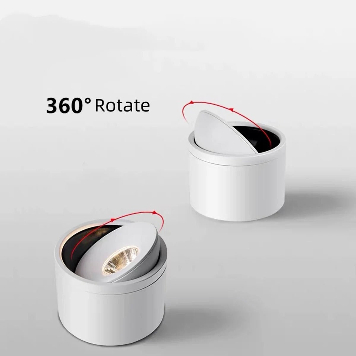 Ceiling Mounted Directional Spotlight Rotatable Modern Light