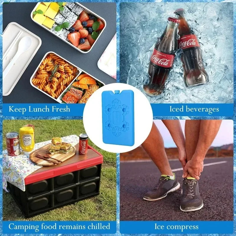 Durable Reusable Ice Blocks Keep Air Coolers Fresh
