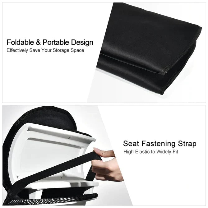 Massage Seat Cushion for Office Chair with Heated Vibration and Remote Control Gel