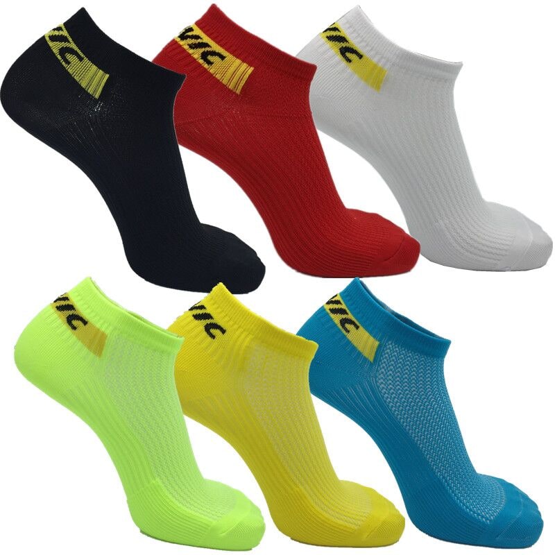 Men's Ankle Athletic Socks with Compression Support and Moisture Wicking